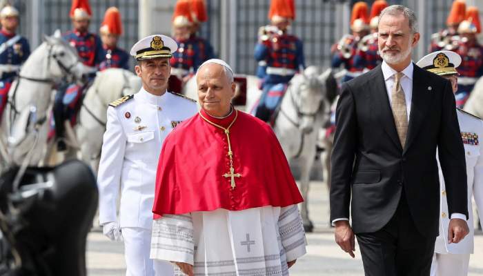 Pope Leo XIV criticizes US-Israeli war against Iran on first Spain visit in 15 years
