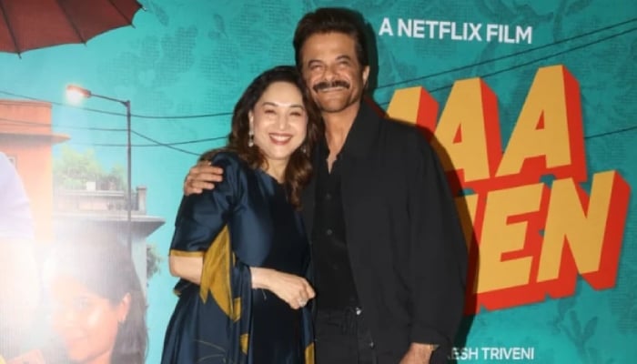 Madhuri Dixit, Anil Kapoor’s reunion at ‘Maa Behen’ screening sparks huge demand