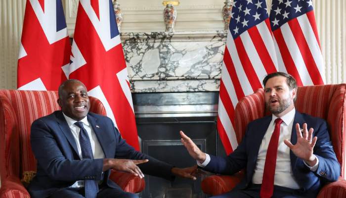 JD Vance called by David Lammy over Henry Nowak case comments: ‘You’re wrong’