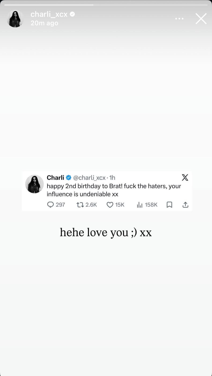 Charli XCX drops special message for ‘Brat’ haters as new album release inches closer