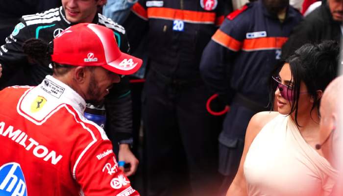 Lewis Hamilton, Kim Kardashian step out together at Monaco post-race party
