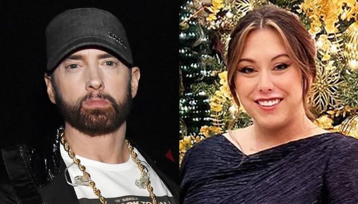 Eminem’s daughter Alaina Scott toasts marriage milestone with husband Matt Moeller