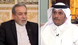قطری وزیرِ اعظم کی ایرانی وزیرِ خارجہ عباس عراقچی سے ٹیلیفونک گفتگو 