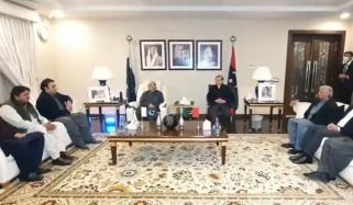 وزیراعظم کی سربراہی میں حکومتی ٹیم اور پیپلز پارٹی وفد کی ملاقات شروع، ذرائع