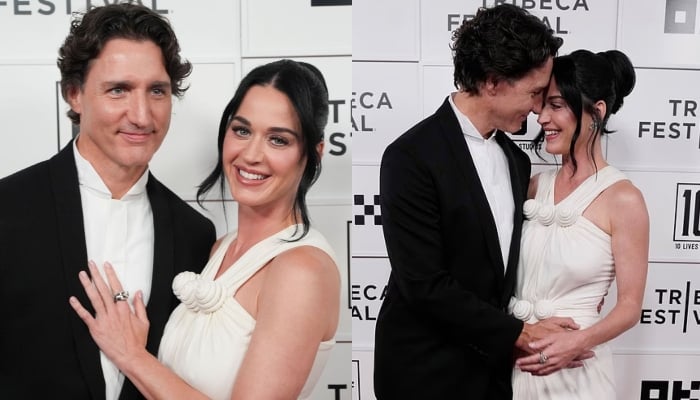 Katy Perry, Justin Trudeau spark chaos with subtle baby hint at Tribeca appearance