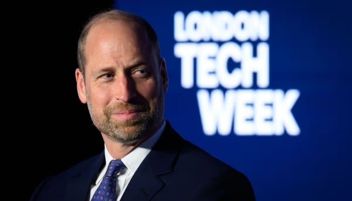 Prince William speaks out on tackling homelessness at London Tech Week debut