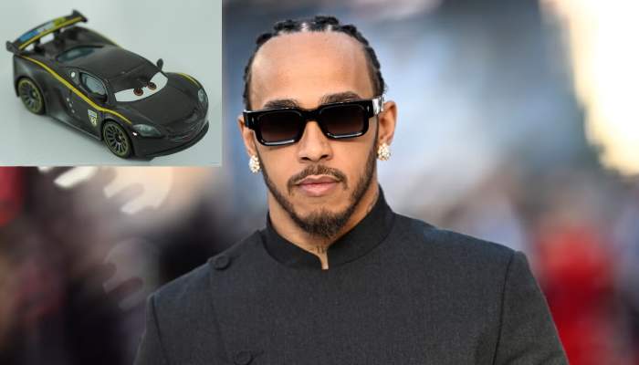 Lewis Hamilton signs Pixar Cars trading cards for first time in milestone debut