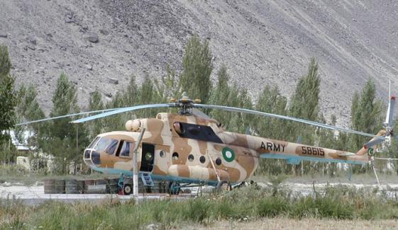 پاکستان آرمی ایوی ایشن کے ہیلی کاپٹر کو حادثہ، سوار تمام اہل