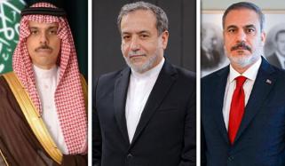 ایرانی وزیرِ خارجہ عباس عراقچی کا ترک و سعودی وزرائے خارجہ سے ٹیلیفونک رابطہ