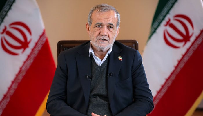 ایرانی صدر مسعود پزشکیان— فائل فوٹو