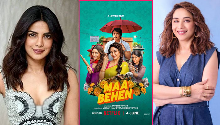 Priyanka Chopra calls Madhuri Dixit ‘my Queen’ in major shoutout for ‘Maa Behen’