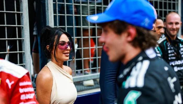 Kim Kardashian’s towel ‘heist’ gets hilarious response from Kimi Antonelli