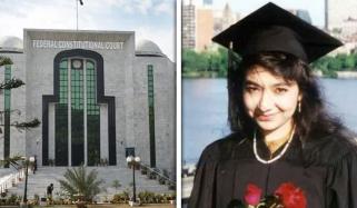 وفاقی آئینی عدالت: ڈاکٹر عافیہ صدیقی کا کیس سماعت کیلئے مقرر