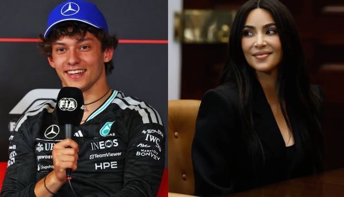 Kimi Antonelli receives personalised gift from Kim Kardashian after towel drama
