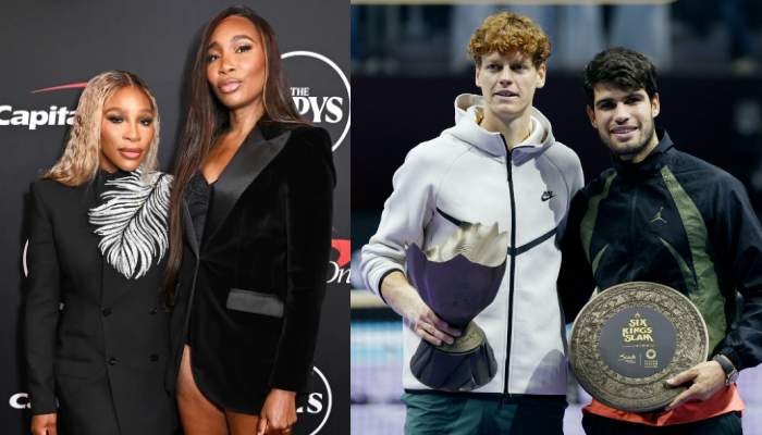Sinner, Alcaraz could team with Williams sisters for US Open mixed doubles