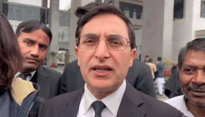 چیئرمین تحریک انصاف بیرسٹر گوہر—فائل فوٹو