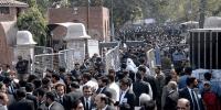 سابق نائب صدر لاہور بار شفاقت امین کیخلاف مقدمے پر وکلاء کا احتجاج