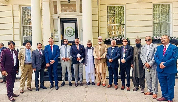 لندن: قائم مقام پاکستانی ہائی کمشنر سے وفد کی ملاقات