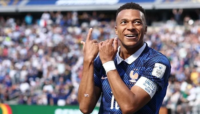 Kylian Mbappe breaks France all-time goal record in World Cup win