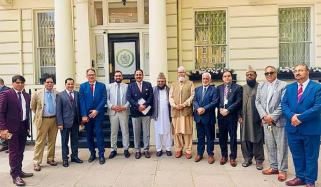 لندن: قائم مقام پاکستانی ہائی کمشنر سے وفد کی ملاقات