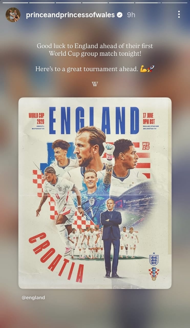 Prince William/ Instagram