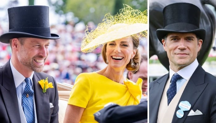 Kate, William share Royal Ascot spotlight with Henry Cavill and other star guests