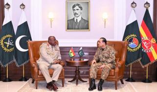 فیلڈ مارشل سے گھانا کے چیف آف ڈیفنس اسٹاف کی ملاقات