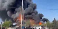 آذربائیجان:  باکو آئل ریفائنری میں خوفناک آگ بھڑک اٹھی
