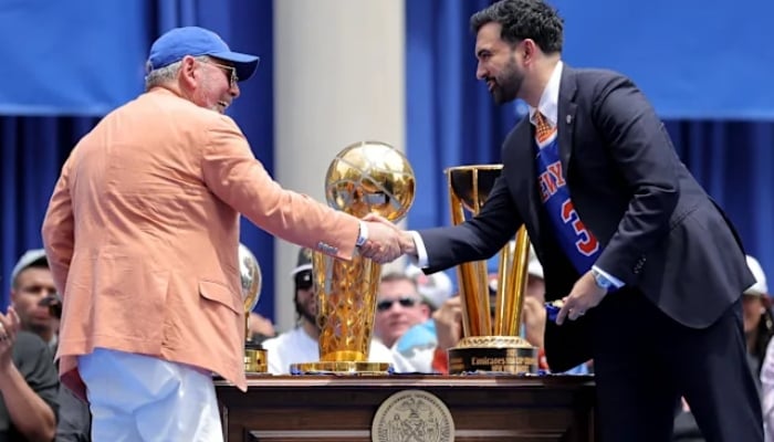 Knicks owner slams Mamdani at New York victory parade: I dont need your vote