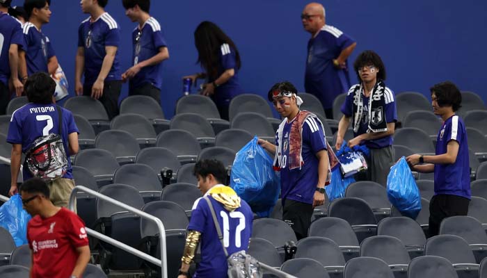 World Cup: Japanese fans’ stadium cleanup sparks backlash from home