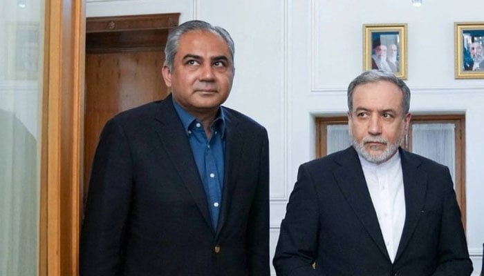 محسن نقوی کی تہران میں عباس عراقچی سے ملاقات
