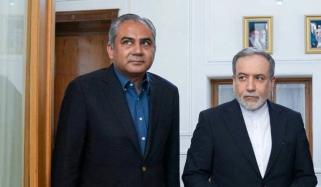 محسن نقوی کی تہران میں عباس عراقچی سے ملاقات