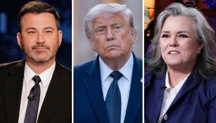 Jimmy Kimmel warns Trump ‘don’t do anything stupid’ as Rosie O’Donnell takes over his show