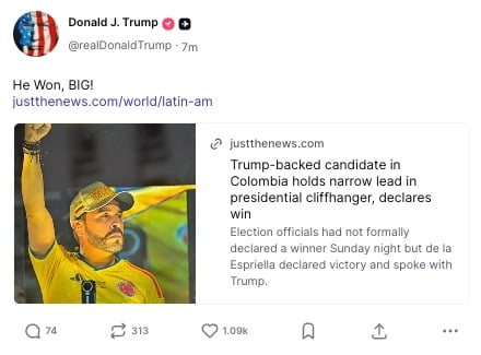President Donald Trump