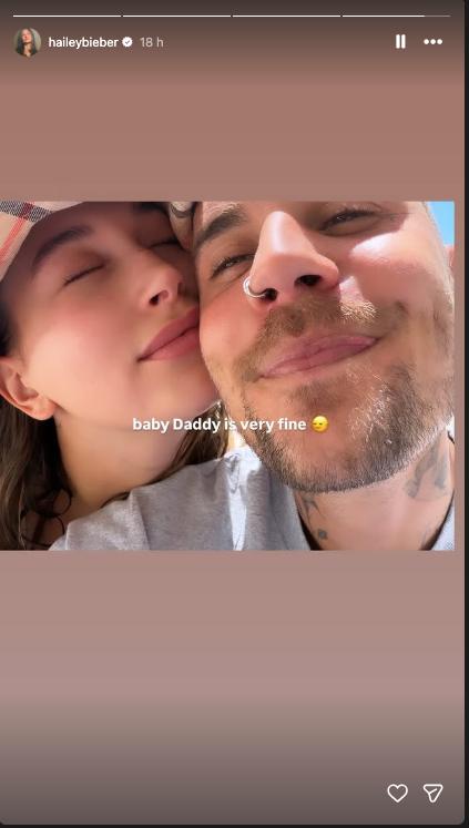 Hailey Bieber praises Justin Bieber as Best Daddy in adorable tribute