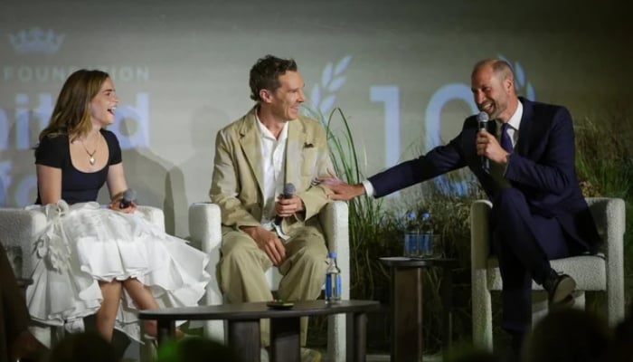 Prince William taps Emma Watson, Benedict Cumberbatch for cause close to his heart