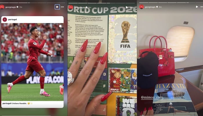 Ronaldo’s fiancée Georgina celebrates his World Cup milestone with ‘dream’ update