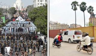 کراچی: 8 سے 10 محرم کے جلوسوں کیلئے ٹریفک پلان جاری