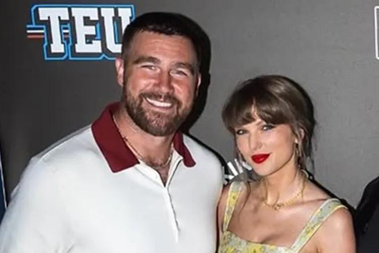 Taylor Swift, Lainey Wilson team up for surprise performance at Travis Kelce event