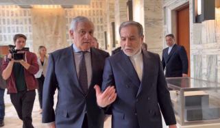 ایران کیخلاف کسی فوجی کارروائی میں شامل نہیں ہوئے، اطالوی وزیر خارجہ