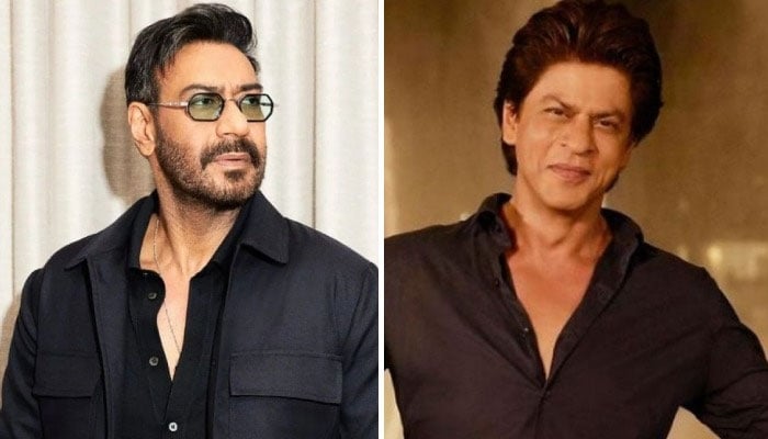 Ajay Devgn takes bold swipe at Shah Rukh Khan on his 34th anniversary in Bollywood