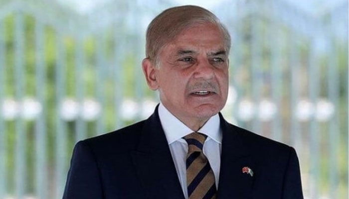 وزیرِ اعظم شہباز شریف— فائل فوٹو