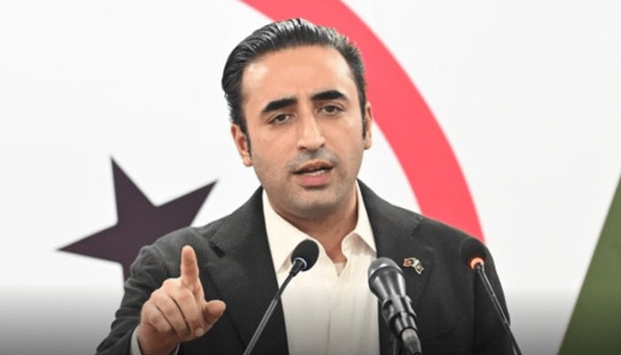چیئرمین پیپلز پارٹی بلاول بھٹو زرداری—فائل فوٹو