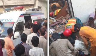 لاہور: ٹیوشن سینٹر کی چھت گر گئی، 14 بچے جاں بحق