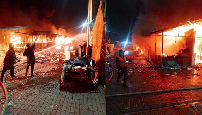 اسلام آباد: ایچ نائن بازار آتشزدگی، تحقیقاتی کمیٹی کا بڑا فیصلہ