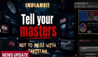 نامعلوم ہیکرز کی جانب سے بھارتی نیوز چینلز ہیک کر لیے گئے، بھارت کو واضح پیغام