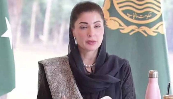 وزیرِ اعلیٰ پنجاب مریم نواز— فائل فوٹو