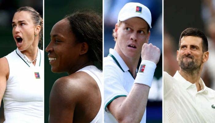 Wimbledon 2026: Djokovic, Sinner, Sabalenka, Gauff advance