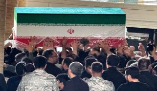 علی خامنہ ای کی میت تہران کی گرینڈ مصلیٰ مسجد پہنچ گئی