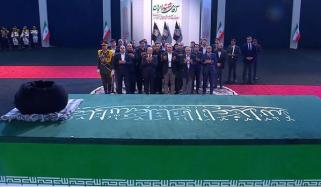وزیر اعظم اور فیلڈ مارشل کی علی خامنہ ای کے تعزیتی اجتماع میں شرکت